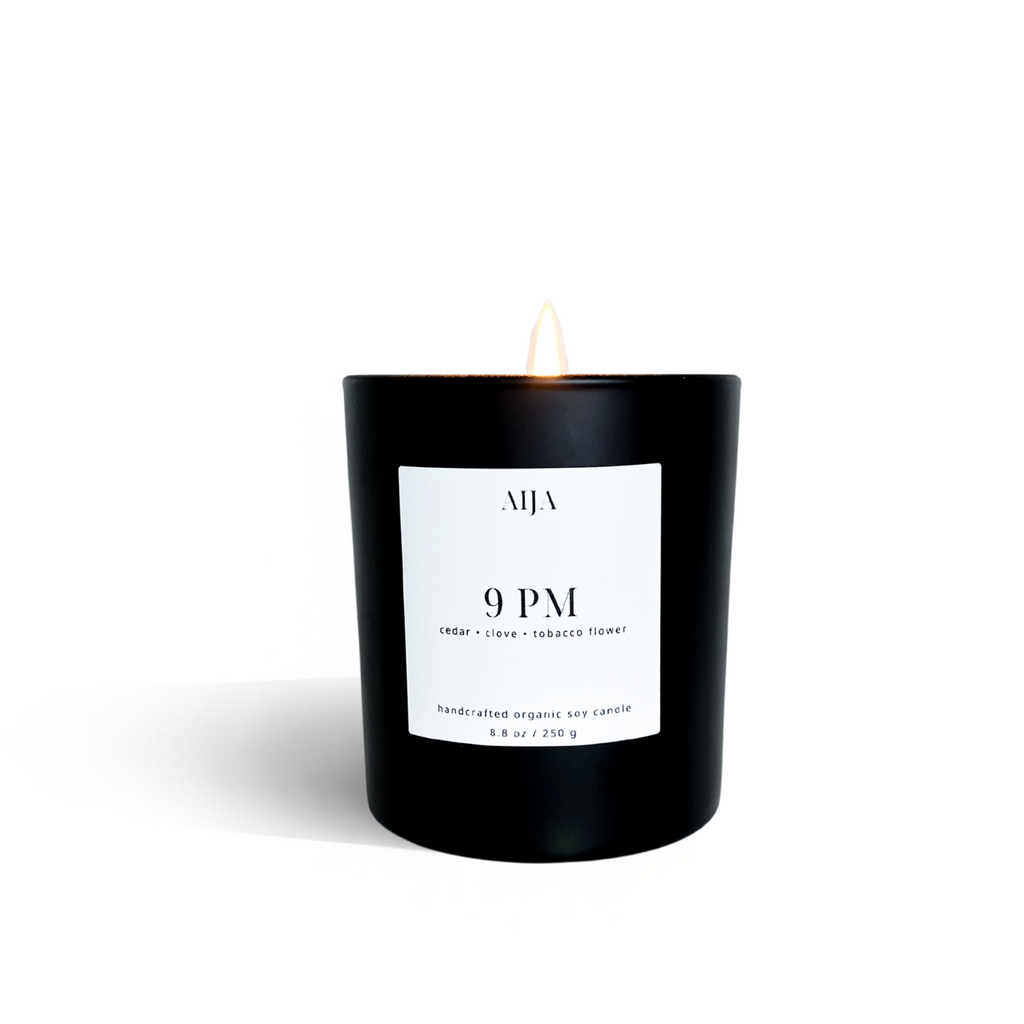 Minimalist Organic Soy Candle - AIJA Candle Studio