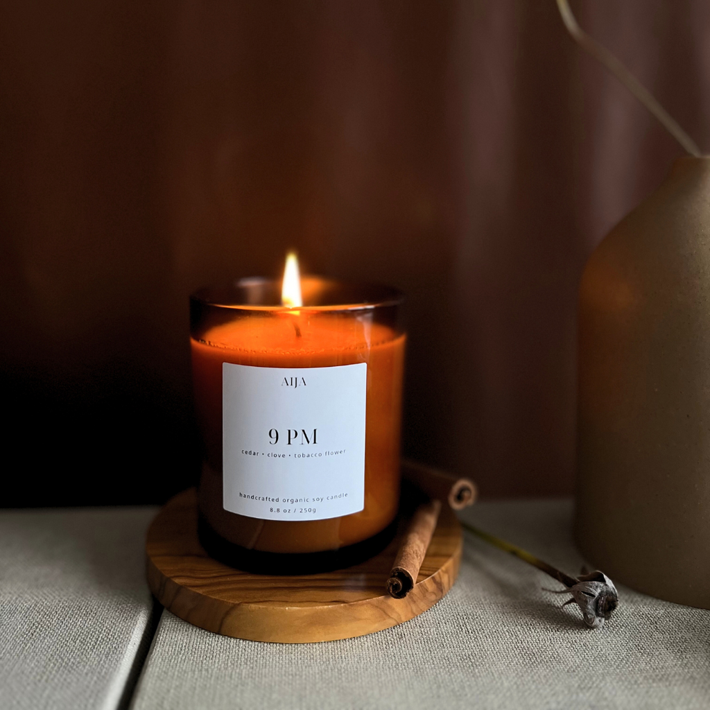 Fall 2024 Organic Soy Candle - AIJA Candle Studio