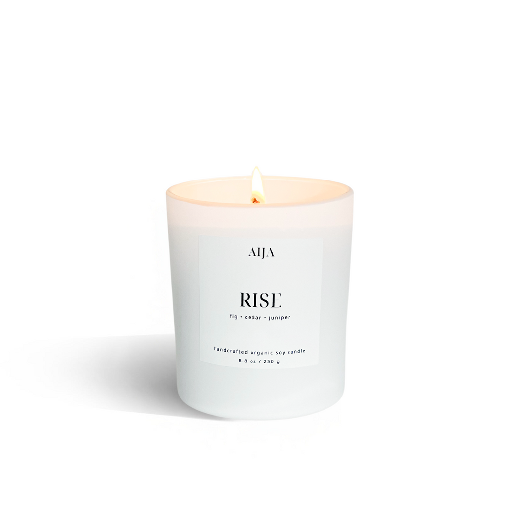 Minimalist Organic Soy Candle - AIJA Candle Studio