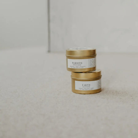 Warmth Travel Organic Soy Candle - AIJA Candle Studio
