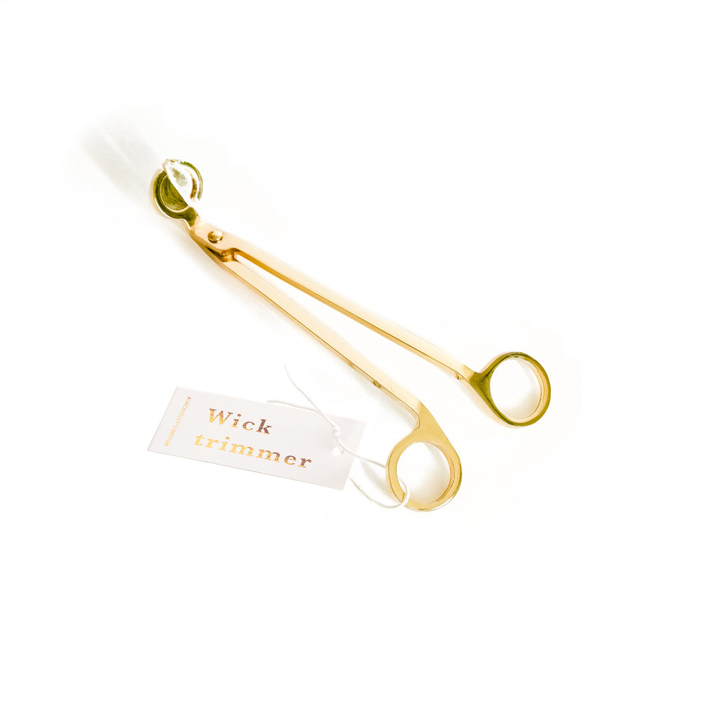 Gold Candle Wick Trimmer - AIJA Candle Studio