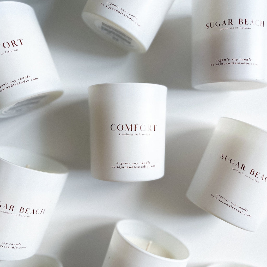 I'm Not Perfect Organic Soy Candle - AIJA Candle Studio