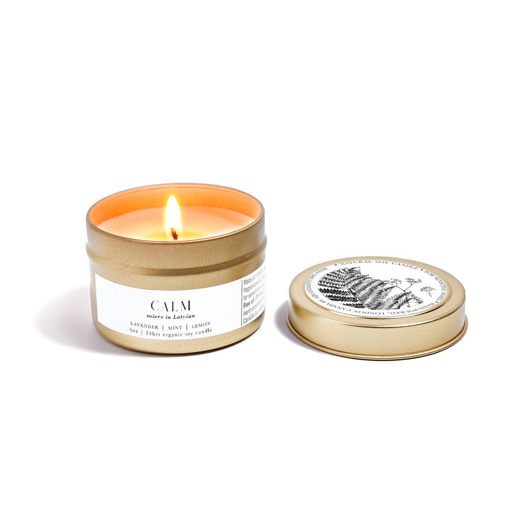 Travel Organic Soy Candle - AIJA Candle Studio